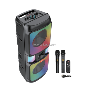 ZQS8262 çift 8-Inch yüksek güç kablosuz hoparlör ev ve parti Karaoke Loud <span class=keywords><strong>Woofer</strong></span> yeni tasarım - Product Image 2