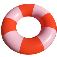Flotteur de piscine personnalisé OEM, anneau de natation gonflable en PVC pour bébé, Tube pour enfant, anneau de natation gonflable pour adulte, 18P gratuit, 2023