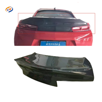 Kit carrosserie pour Chevrolet Camaro 2011-2019, aileron arrière en fibre de carbone, capot moteur, couvercle de coffre, pare-chocs avant