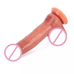 17cm Inserted Wholesale Male Dildo Großer flüssiger Silikon dildo für Anal Play Teil des Dildo Genres für Frauen Penis Mastur bator - Product Image 5