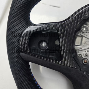 Nuevo Producto, Volante Deportivo de Cuero Perforado y Fibra de Carbono para BMW G20 G30 G01 Serie 3 Serie 5 - Product Image 5