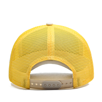 Sombrero de conductor de camión con logotipo personalizado de alta calidad, logotipo estereoscópico de 5 paneles, pegatina de tela bordada, sombrero de papá