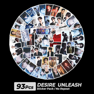 ขายส่ง kpop Idol 93ชิ้น/เซ็ตความปรารถนาที่จะปลดปล่อย heeseung Jay SAKE sunghoon sunoo jungwon สติกเกอร์ตกแต่งกระเป๋า - Product Image 3