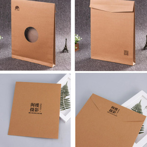 Sobres de Papel Kraft con Cierre Adhesivo para Ropa, Sudaderas, Ropa Interior y Camisetas, Color Negro y Marrón, para Tiendas y Boutiques, Venta al Por Mayor - Product Image 6