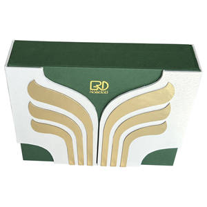 Caja de Regalo de Perfume de Lujo ROGOOD <span class=keywords><strong>con</strong></span> Doble Puerta, Cierre Magnético y Detalles en Dorado, Personalizable <span class=keywords><strong>con</strong></span> Inserto de Terciopelo EVA P2149 - Product Image 2