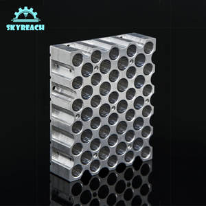 เครื่องกัดอลูมิเนียม CNC แบบ5แกน7075อะลูมิเนียมอะลูมิเนียมอัลลอยสำหรับงานกัดโลหะอโนไดซ์ที่กำหนดเองได้อย่างแม่นยำ - Product Image 2