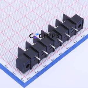 KF45SM-9.5-6P Barrier Terminal Block Through hole Component (THT),P=9.5mm Connector Two Sides 9.5mm 1x6P Straight Pin - Product Image 2