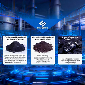 Op hout gebaseerd geactiveerd poeder voor de chemische industrie, extreem hoge zuiverheid - Product Image 4