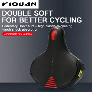 Asiento de <span class=keywords><strong>Bicicleta</strong></span> MTB Resistente, Amplio y Cómodo, con Amortiguador de Impactos, Asiento de Gel para Ciclismo de Carretera - Product Image 3