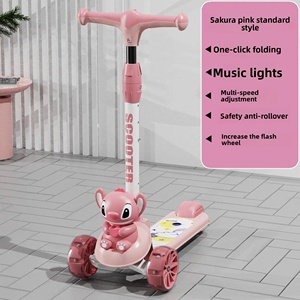 <span class=keywords><strong>Monopattino</strong></span> per Bambini in Plastica Economico all'Ingrosso, Pieghevole a 3 Ruote, <span class=keywords><strong>Monopattino</strong></span> Musicale per Bambini, Giocattolo per Uso Esterno - Product Image 2