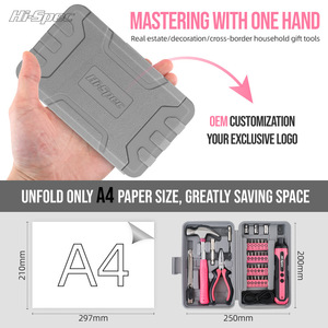 Boîte à outils de réparation Pink Lady, tournevis électrique 3,6 V, moteur à balais lithium-ion, 2700 tr/min, design ergonomique pour les réparations DIY - Product Image 5