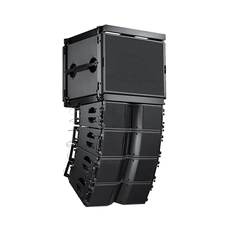 Professionele Dual 8Inch Line Array 15 "Subwoofer Speaker Box Indoor En Outdoor Line Array Systeem