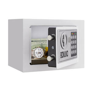 Mini coffre-fort numérique électronique mural en acier, compact, avec protection par clé, pour argent, cadeau pour enfants, pour la maison, le bureau, la <span class=keywords><strong>banque</strong></span> - Product Image 1