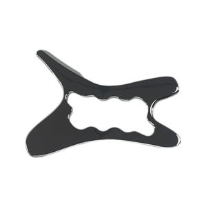 Outil de Gua Sha pour le visage personnalisé, grand format, en acier inoxydable 304, en laiton, outil de Gua Sha en métal CNC - Product Image 2
