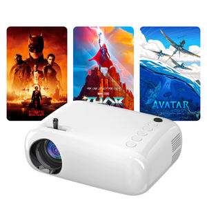 Shenzhen fábrica Mini proyector 120 <span class=keywords><strong>ANSI</strong></span> lumen 720P sincronización pantalla proyector Teléfono/PC enlace inalámbrico proyector - Product Image 3