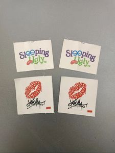 Étiquettes de vêtements en polyester de 28 mm, étiquettes imprimées avec logo, les plus vendues, pour vêtements - Product Image 3