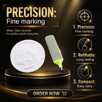 Recharge de pointe pour stylo surligneur PE, compatible avec les marqueurs et surligneurs