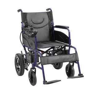Fauteuil roulant électrique pliable léger et portable KS pour personnes âgées avec batterie au lithium et fonction de pliage automatique - Product Image 1