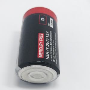 Pile sèche au carbone-zinc R20 UM1 1,5 V en PVC, la plus vendue, pour radio, lampe, LED et télécommande - Product Image 1