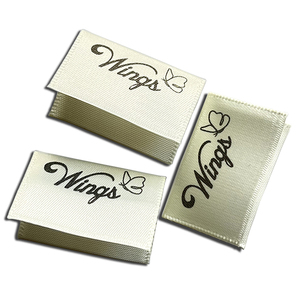 Brand Logo Woven Tag Iron On Printed <strong>Labels</strong> Manufacturer Custom Wash Care Fashion Clothing Printed <strong>Label</strong> - Product Image 5