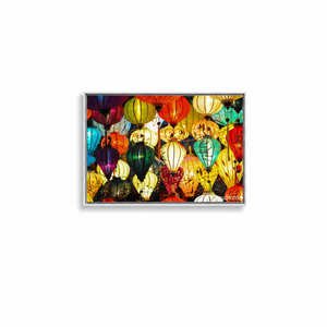 Elegant Printed <b>Canvas</b> Artwork: Asia-Inspired Artwork Print,WHITE <b>FRAMED</b> <b>CANVAS</b> - Product Image 2