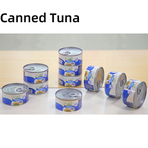 140g di fabbrica popolare miglior prezzo di buona qualità popolare pezzo di tonno in scatola in olio vegetale con coperchio facile da aprire tonno in scatola - Product Image 4