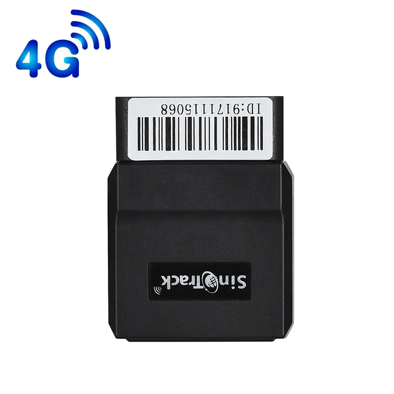 쉬운 SinoTrack ST902L 는 작은 OBDII GPS 추적자 4G 일본 한국을 설치합니다