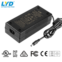 Chargeur de batterie portable haute puissance 277W QC4.0 OTP anti-surchauffe et anti-court-circuit pour voiturette de golf électrique 16.8V 16.5A DC AC, matériau PC ignifuge