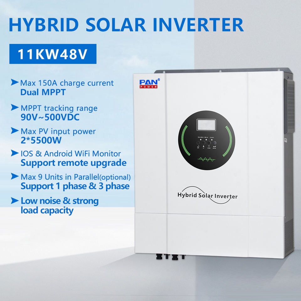 Hybrid Inverter Parallel Versatile 11KW Hybrid Inverter with Parallel Option for off-Grid Solutions
