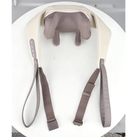 Ceinture de massage chauffante Shiatsu pour le cou, le dos et les épaules, avec contrôle de la minuterie, pour la maison, les voyages et la voiture