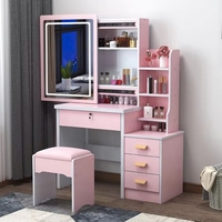 Coiffeuse Designs Table de maquillage Vanity Table Set avec miroir pour chambre à coucher Vanités de maquillage