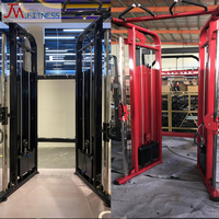 Ventas calientes Equipo de fitness Equipo de gimnasio comercial Proveedor Cable Crossover FTS Glide Entrenador multifuncional Smith