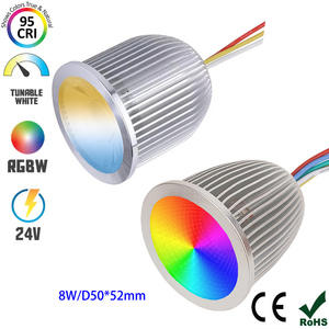Benory Cri95 8W 24V Cct <span class=keywords><strong>Mr16</strong></span> <span class=keywords><strong>LED</strong></span> Modul Spotlight 2700K 3000K <span class=keywords><strong>4000K</strong></span> para Dali Dt8 Tunable White Loxone PWM Knx Smart Home System - Product Image 1