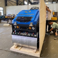 Compacteur à rouleaux de 1,5 tonne (1500 kg) et 2,5 tonnes (2500 kg) - Mini rouleau compresseur avec tambour durable pour un compactage efficace du sol