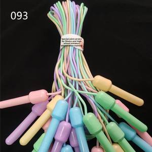 <span class=keywords><strong>Corde</strong></span> à <span class=keywords><strong>sauter</strong></span> pour enfants, idéale pour l'entraînement aux examens d'entrée au collège et pour les élèves du primaire, couleur macaron - Product Image 2