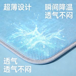 Cooling Pet Mat Ice Silk Rectangle 30x40 To 65x85 Cm For Cat Dog Summer <b>Bed</b> <b>Pad</b> With Heat Dissipation Feature - Product Image 3
