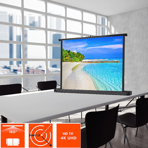 Pantalla de Proyección Portátil Retráctil de 16:9, 40-50 Pulgadas, para Interiores y Exteriores, para Cine en Casa, Jardín, Oficina - Product Image 4