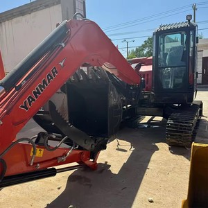 Mini-excavatrice d'occasion 8 tonnes Yanmar Vio85 Vio35 Vio80 Vio55 Vio50 à vendre - Product Image 3