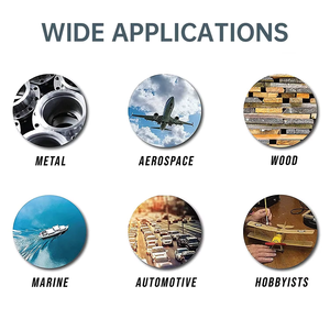 25yd aşındırıcı zımpara kağıdı rulosu # PSA parlatma için sarı zımpara kaplı alüminyum oksit 320 - Product Image 6