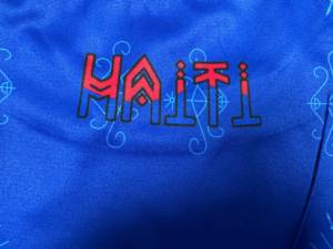 Maillot de football de l'équipe nationale d'Haïti 2026 - Uniforme de haute qualité 100 % polyester, antibactérien, respirant, unisexe adulte - Product Image 6