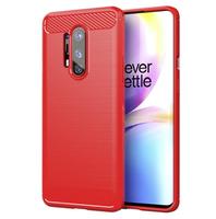 Coque arrière en silicone pour coque de téléphone One Plus 8 Pro Coque de protection en fibre de carbone pour Oneplus 3 3T 5 5T 6 6T 7 7T Pro Case Sports