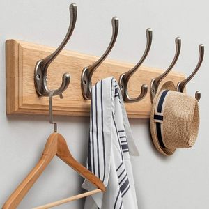 Cintre <span class=keywords><strong>mural</strong></span> manteau de vêtements facile à installer et résistant à la corrosion durable pour manteau clés serviettes chapeau <span class=keywords><strong>support</strong></span> de rangement - Product Image 1