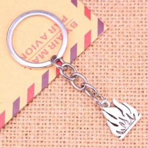 พวงกุญแจโลหะรูปทรงถังดับเพลิง ของที่ระลึก ของขวัญฮีโร่ ออกแบบโลโก้ โปรโมชั่นปรับแต่งได้ - Product Image 2