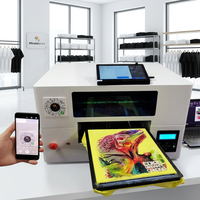 Printer Garmen Wifi DTG A3, Mesin Cetak Kaos Pintar dengan Cloud, Tidak Perlu Komputer