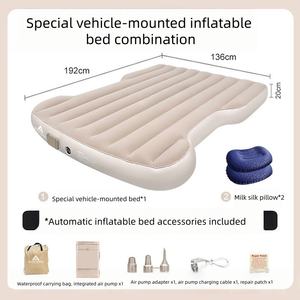 <span class=keywords><strong>Lit</strong></span> gonflable pour voiture, coussin gonflable pour <span class=keywords><strong>coffre</strong></span> avec pompe de gonflage intégrée, <span class=keywords><strong>lit</strong></span> de voyage pour voiture avec gonflage en un clic - Product Image 6