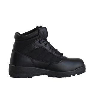 Botas de Tobillo TSB21 805 Negras de Cuero de Grano Completo con Suela Inyectada, Diseño de Media Caña, Cómodas y Ligeras - Product Image 3