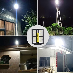 Lámpara Solar para Exteriores con Sensor de Movimiento, Encendido/Apagado Automático, Todo en Uno, 300W, IP65, Impermeable, con Control Remoto, Luz de Seguridad - Product Image 6