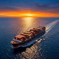 Service d'expédition DDP porte-à-porte Amazon FBA par fret maritime Chine-États-Unis-Brésil pour conteneurs 40GP/45HQ/40HQ/20GP en 3 jours