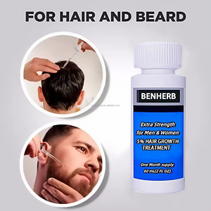 NOUVEAU Pack BENHERB Traitement Capillaire Stimulant la Repousse BIOTINE <span class=keywords><strong>Lotion</strong></span> <span class=keywords><strong>Tonique</strong></span> Huile pour la Croissance des Cheveux et du Cuir Chevelu - Product Image 6