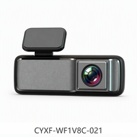 Caméra embarquée WiFi V8-C 2K, grand angle 160 degrés, surveillance de stationnement 24h/24, capteur G, DVR de voiture